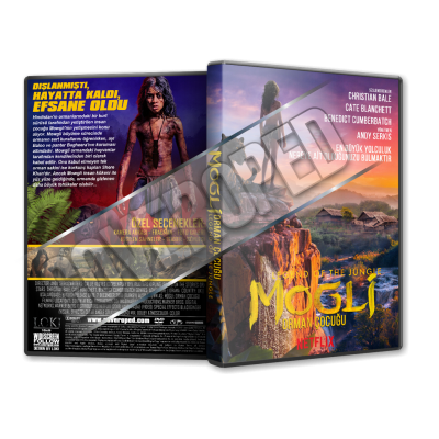 Mogli Orman Çocuğu - Mowgli Legend Of The Jungle 2018 Türkçe dvd Cover Tasarımı